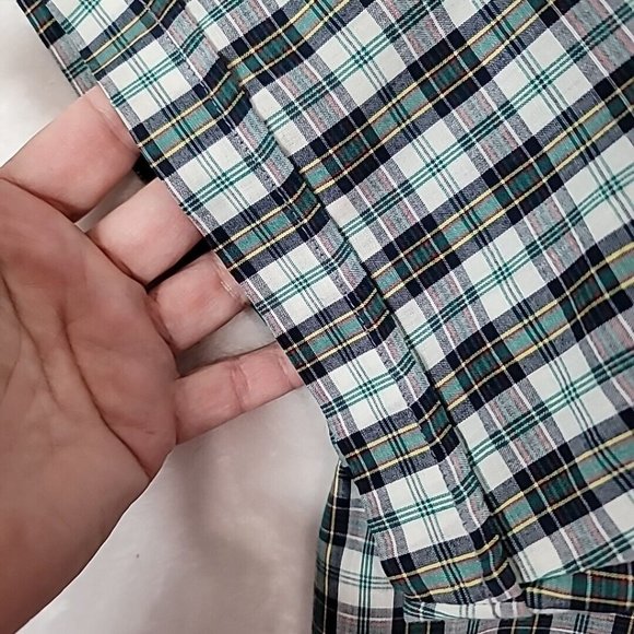 Express Rider BIG MAN Pearl Snap Plaid Western Short Sleeve Shirt Mens 2X XXL - Picture 3 of 11